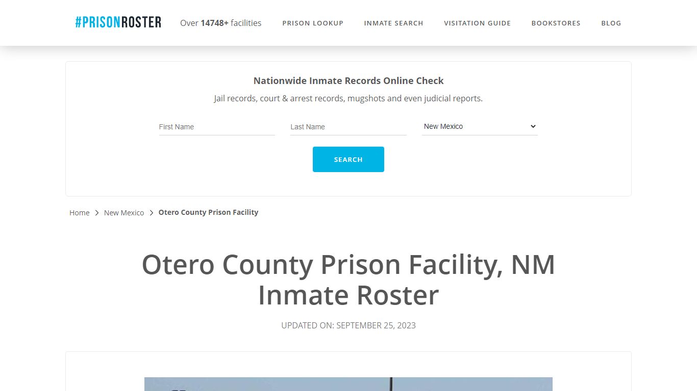 Otero County Prison Facility, NM Inmate Roster - Prisonroster